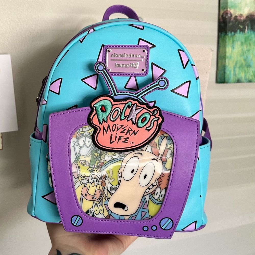 Rocko’s modern life loungefly SOLD